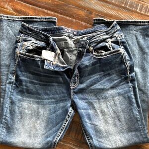 Miss Me Diamond Angel Bootcut Jeans